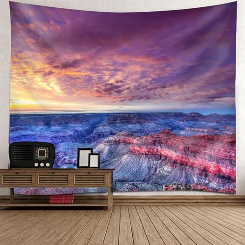 Tolldek Wandteppich Landschaft Natur 240 x 220 cm, Sonnenuntergang Berg Wandtuch Blau Lila Wandbehang Tapestry für Tischdecke Wohnzimmer Schlafzimmer Decor Tolldek Wandteppich Landschaft Natur 240 x 220 cm, Sonnenuntergang Berg Wandtuch Blau Lila Wandbehang Tapestry für Tischdecke Wohnzimmer Schlafzimmer Decor von Tolldek