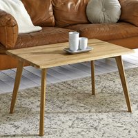 Couch Tisch Massivholz aus Eiche geölt Landhausstil von Tollhaus