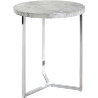 Runder Tisch in Beton Grau modern von Tollhaus