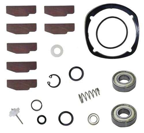 Tolxh #2135-TK2 Tune-Up Kit 2350X 2135Ti 2135PTi 2135TiMax 2350XP 2135 2135Ti 2350XP MT1769 1/2 Zoll Schlagschrauber Teile Umbau Kit Qualität langlebig neue Ersatzteile für Ingersoll Rand von Tolxh