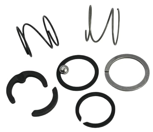 Tolxh #DCF850 Federstahlkugel-Schlagschrauber-Set NA202231 N921819 Bohrfutter-Clip passend für DCF850B DCF850 DCF845N DCF850N Atomic Akku-Schlagschrauber-Qualität, langlebige Ersatzteile für Dewalt von Tolxh