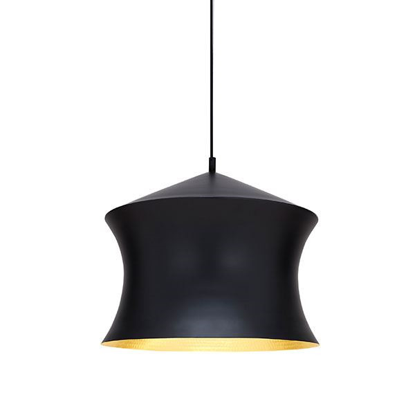 Tom Dixon - Beat Light Waist LED Pendelleuchte Schwarz von Tom Dixon