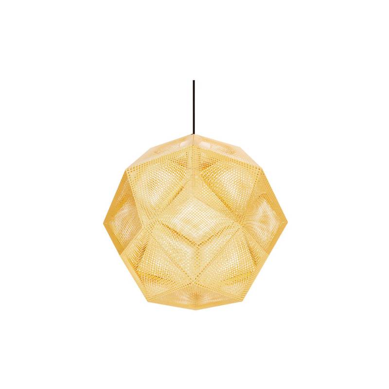 Tom Dixon - Etch Messing Pendelleuchte Ø50 von Tom Dixon