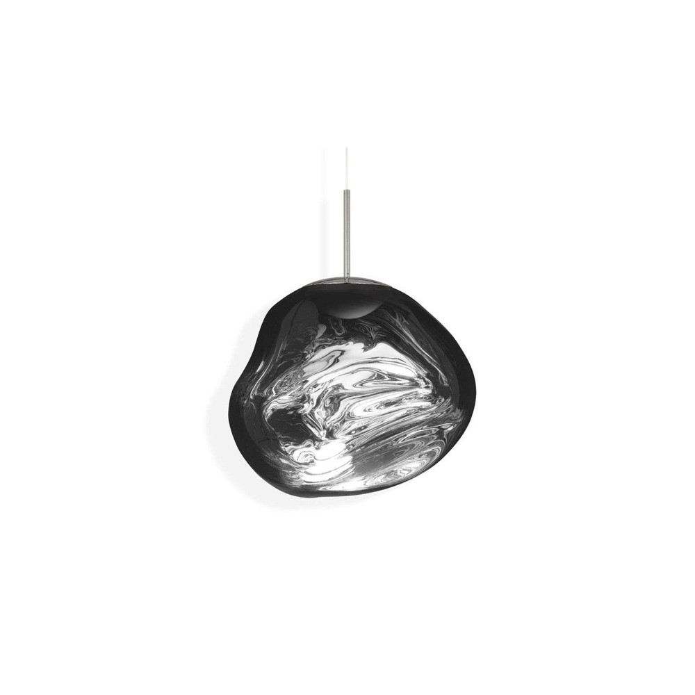 Tom Dixon - Melt Mini LED Pendelleuchte Chrome von Tom Dixon