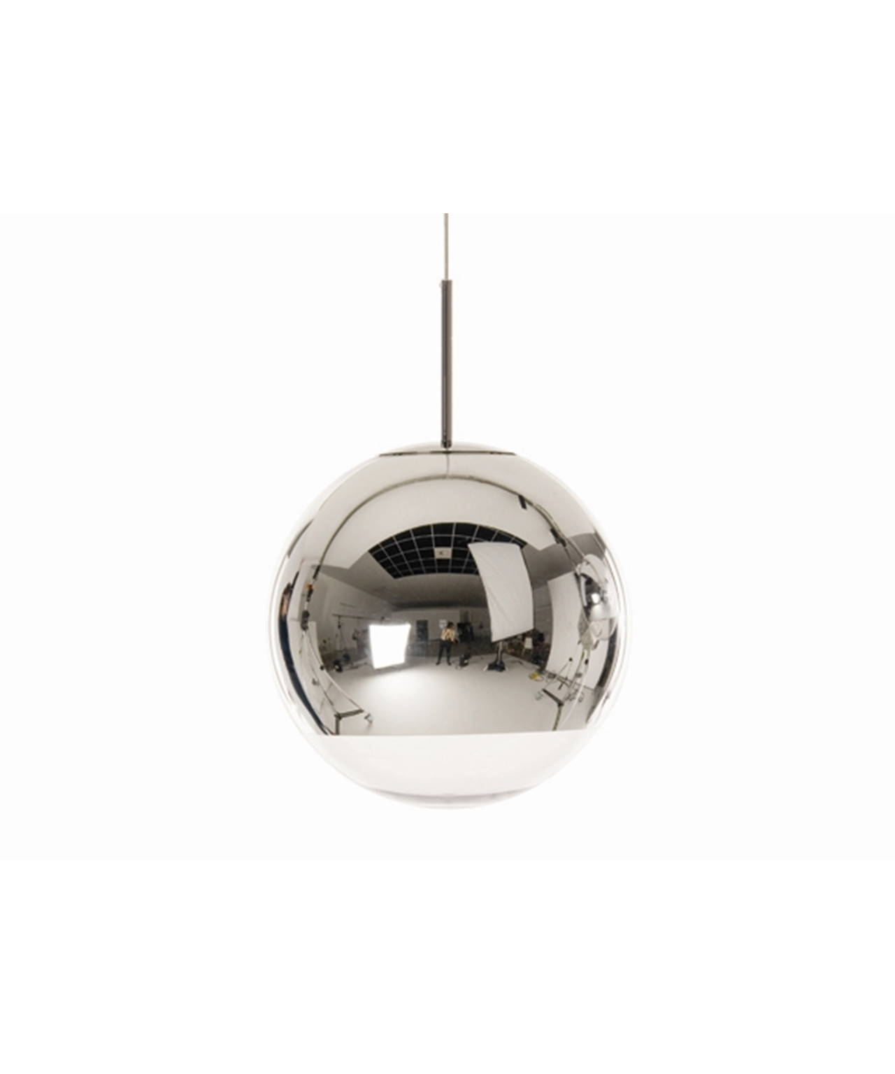 Tom Dixon - Mirror Ball 40 LED Pendelleuchte Chrom von Tom Dixon