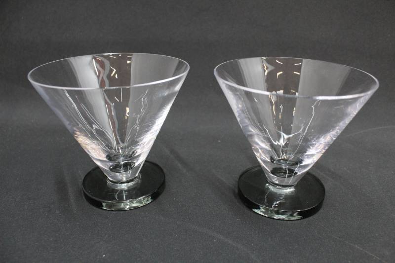 Tom Dixon 2er Set Puck Cocktailglas Glas Cocktailgläser Gläserset Gläser von Tom Dixon