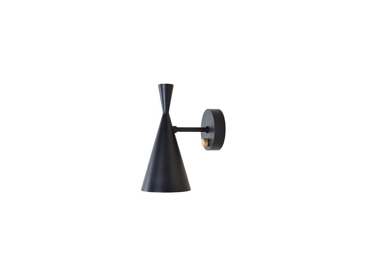 Tom Dixon - Beat Wandleuchte Schwarz Tom Dixon von Tom Dixon