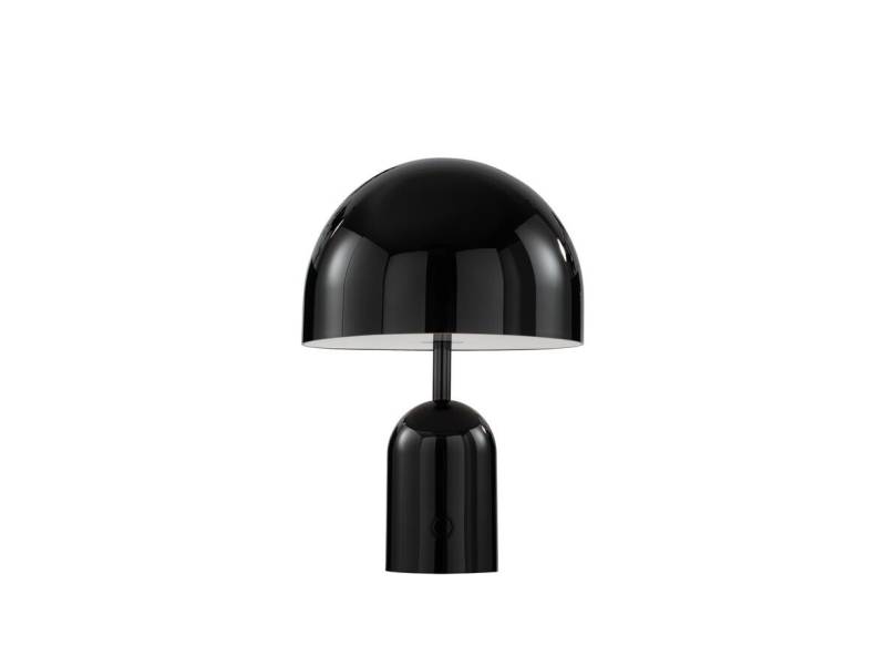 Tom Dixon - Bell Portable Tischleuchte H28 Black Tom Dixon von Tom Dixon