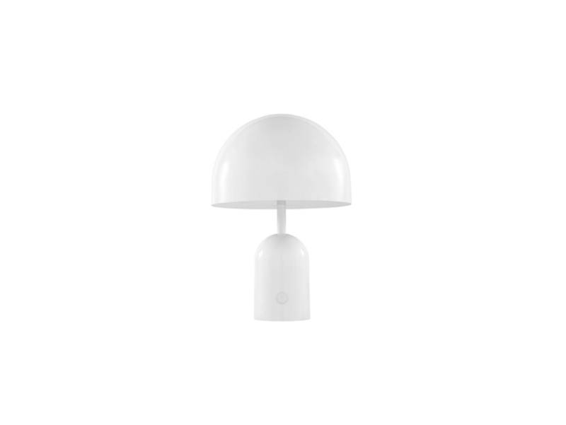 Tom Dixon - Bell Portable Tischleuchte H28 IP44 White Tom Dixon von Tom Dixon