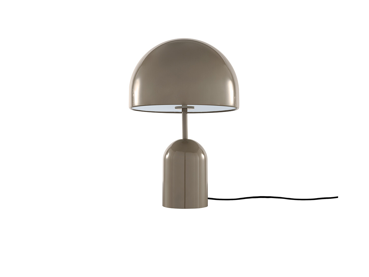 Tom Dixon - Bell Tischleuchte H42,5 Taupe Tom Dixon von Tom Dixon