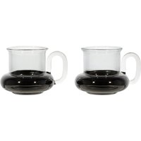 Tom Dixon - Bump Teetasse, schwarz (2er-Set) von Tom Dixon