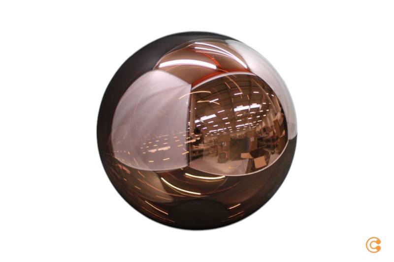 B-Ware Tom Dixon Globe Led Stehleuchte Schwarz Kupfer Stehlampe Siehe Text/Foto von Tom Dixon