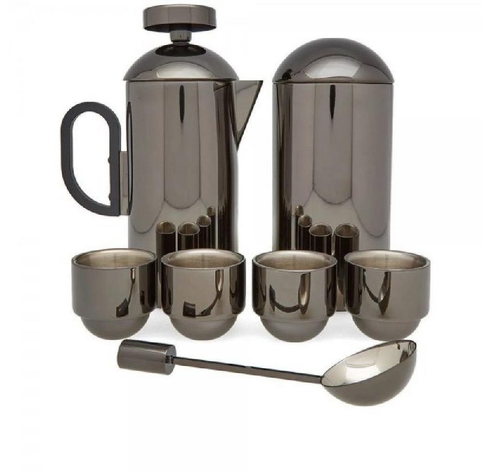 Tom Dixon Kanne Kaffee Geschenkset Brew Edelstahl (7-teilig) von Tom Dixon