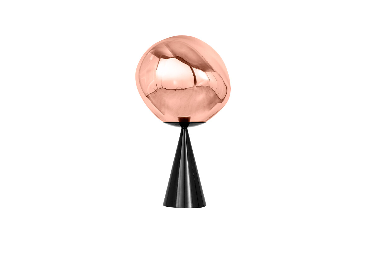 Tom Dixon - Melt Cone Fat Tischleuchte Copper von Tom Dixon