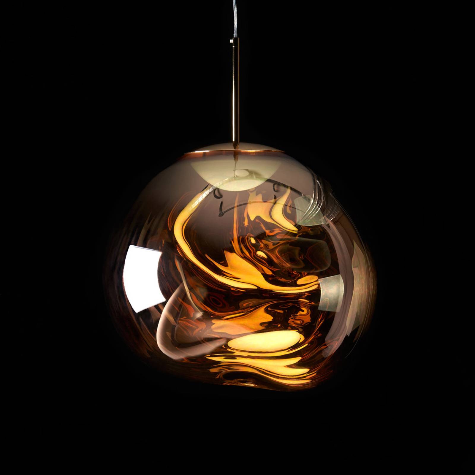 Tom Dixon Melt Mini LED-Hängelampe gold von Tom Dixon