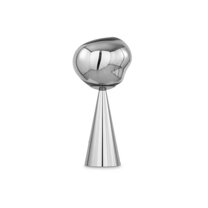 Tom Dixon - Melt Portable Tischleuchte Silver Tom Dixon von Tom Dixon