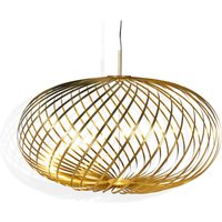 Tom Dixon - Spring Pendelleuchte, medium / Messing von Tom Dixon