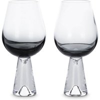 Tom Dixon Tank Wine Glasses - Black von Tom Dixon