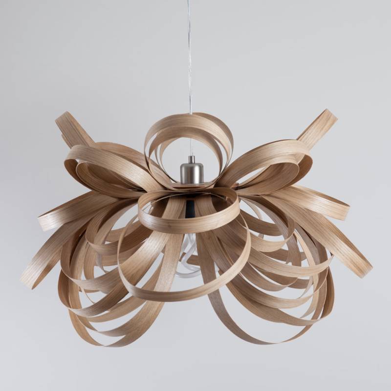 Tom Raffield - Butterfly - ausgefallene Design Pendelleuchte aus Holz von Tom Raffield