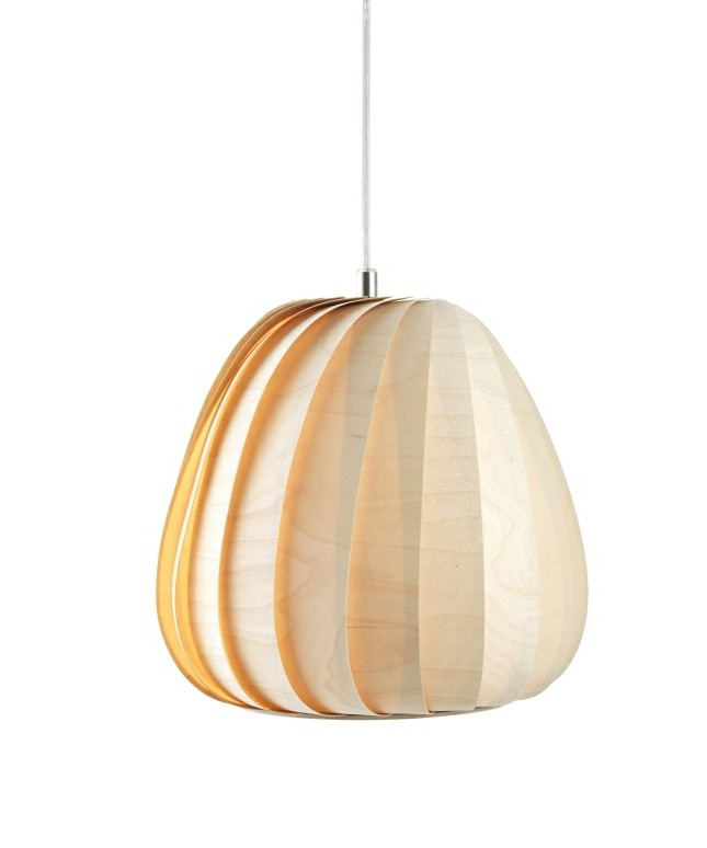 Tom Rossau - TR12 Pendelleuchte Ø30 Birch Natural von Tom Rossau