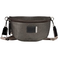 TOM TAILOR Denim Bauchtasche "Rosie Canvas" in zweifarbigem Look mit aufgedruckten kontrastierenden Streifen von Tom Tailor Denim