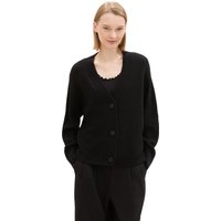 TOM TAILOR Denim Cardigan mit Strickstruktur und Knopfleiste von Tom Tailor Denim