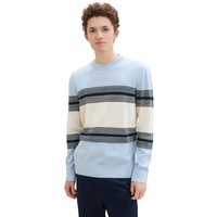 TOM TAILOR Denim Strickpullover mit Blockstreifen von Tom Tailor Denim