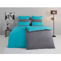 TOM TAILOR HOME Bettwäsche "Henry" 3 Stk. tlg. Bettwäsche aus Baumwolle, mit GRATIS-Zugabe: Sporthandtuch von Tom Tailor Home