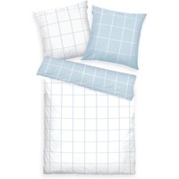 TOM TAILOR HOME Bettwäsche "LARGE CHECK in Gr. 135x200cm, 155x220cm oder 200x200cm", (2 tlg.) von Tom Tailor Home