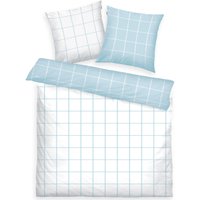 TOM TAILOR HOME Bettwäsche "LARGE CHECK in Gr. 135x200cm oder 155x220cm", new bedroom, gewebtes Label von Tom Tailor Home