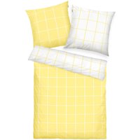 TOM TAILOR HOME Bettwäsche "LARGE CHECK in Gr. 135x200cm oder 155x220cm", new bedroom, gewebtes Label von Tom Tailor Home