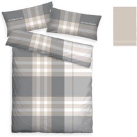 TOM TAILOR HOME Bettwäsche "Nick in Gr. 135x200 oder 155x220 cm", mit Gratiszugabe Gästehandtuch von Tom Tailor Home