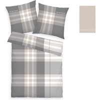 TOM TAILOR HOME Bettwäsche "Nick in Gr. 135x200 oder 155x220 cm" 3 tlg. mit Gratiszugabe Gästehandtuch von Tom Tailor Home