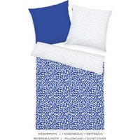 TOM TAILOR HOME Bettwäsche "ORGANIC LEAVES in Gr. 135x200cm, 155x220cm oder 200x220cm" 2 Stk. tlg. new bedroom, mit farbigem Markenreißverschluss von Tom Tailor Home