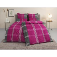 TOM TAILOR HOME Bettwäsche "Ole", karierte Bettwäsche aus Baumwolle, mit Reißverschluss von Tom Tailor Home