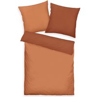 TOM TAILOR HOME Bettwäsche "TWO-TONE SOLID COLORS in Gr. 135x200cm, 155x220cm oder 200x220cm", new bedroom, Doppelnaht am Kissen von Tom Tailor Home