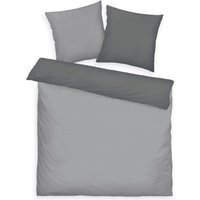 TOM TAILOR HOME Bettwäsche "TWO-TONE SOLID COLORS in Gr. 135x200cm, 155x220cm oder 200x200cm", (3 tlg.) von Tom Tailor Home