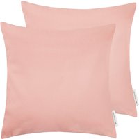 TOM TAILOR HOME Dekokissen "Dove" unifarben, Kissenhüllen ohne Füllung, 2er Pack von Tom Tailor Home