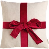 TOM TAILOR HOME Dekokissen "Present" mit aufgesetzter Geschenkschleife von Tom Tailor Home
