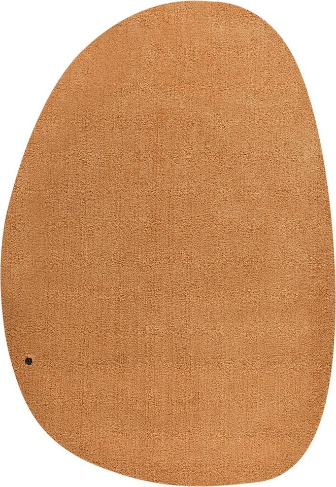 TOM TAILOR HOME Hochflor-Teppich Shaggy Teppich Cozy, oval, Höhe: 25 mm, Uni Farben, auch in Pastell Farben, weich & kuschelig von TOM TAILOR HOME