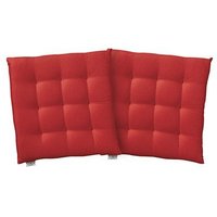 TOM TAILOR HOME Sitzkissen "Dove", TOM TAILOR unifarbenes, abgestepptes Sitzkisssen DOVE, 2er Pack von Tom Tailor Home