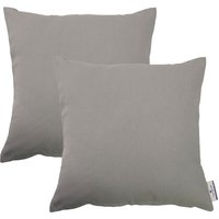 TOM TAILOR HOME Sitzkissen "Dove" TOM TAILOR unifarbenes, abgestepptes Sitzkisssen DOVE, 2er Pack von Tom Tailor Home