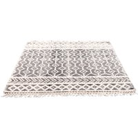 TOM TAILOR HOME Teppich "Colored Macrame", rechteckig, 10 mm Höhe, Handweb Teppich, reine Wolle, handgewebt, mit Fransen, Scandi Design von Tom Tailor Home