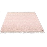 TOM TAILOR HOME Teppich "Colored Macrame" rechteckig 10 mm Höhe Handweb Teppich, reine Wolle, handgewebt, mit Fransen, Scandi Design TOM TAILOR HOME Teppich "Colored Macrame" rechteckig 10 mm Höhe Handweb Teppich, reine Wolle, handgewebt, mit Fransen, Scandi Design von Tom Tailor Home