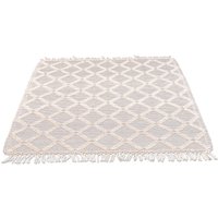 TOM TAILOR HOME Teppich "Colored Macrame" rechteckig 10 mm Höhe Handweb Teppich, reine Wolle, handgewebt, mit Fransen, Scandi Design TOM TAILOR HOME Teppich "Colored Macrame" rechteckig 10 mm Höhe Handweb Teppich, reine Wolle, handgewebt, mit Fransen, Scandi Design von Tom Tailor Home