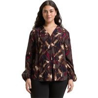 TOM TAILOR PLUS Langarmbluse mit grafischem Muster und V-Ausschnitt TOM TAILOR PLUS Langarmbluse mit grafischem Muster und V-Ausschnitt von Tom Tailor Plus