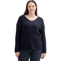TOM TAILOR PLUS Strickpullover mit Rippstruktur TOM TAILOR PLUS Strickpullover mit Rippstruktur von Tom Tailor Plus