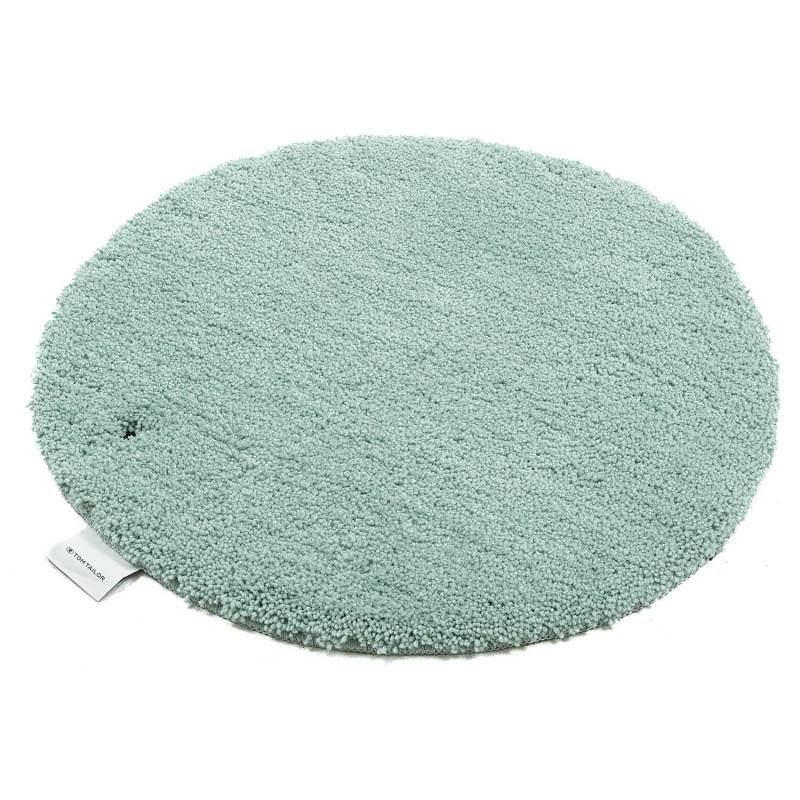 home24 Badvorleger Cozy Bath Uni Rund Ø 90cm Grün/Mint von home24