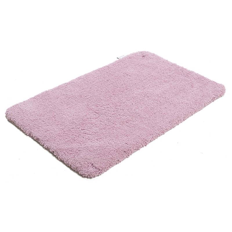 home24 Badvorleger Cozy Bath Uni 60 x 100cm Pink/Rosa von home24