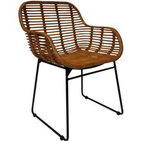 TOM TAILOR HOME Armlehnstuhl "T-RATTAN DINING CHAIR", (Set), 2 St. von Tom Tailor Home